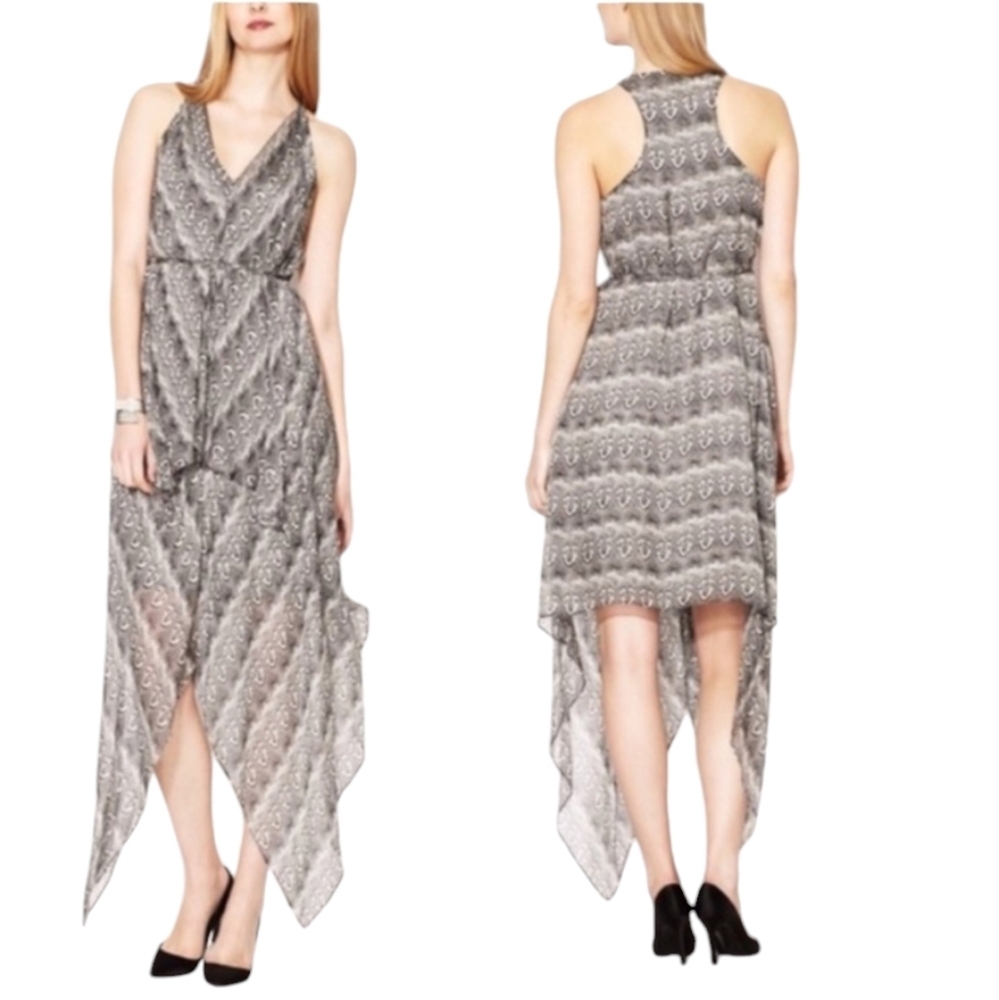 Robert Rodriguez Womens Silk Sleeveless Maxi Dress